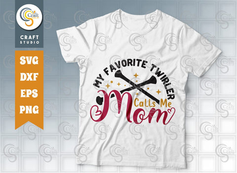 Twirler Bundle Vol-01 SVG, Twirler Sister Svg, Twirler Mom, Twirl Girl, I'm A Majorette Respect The Twirl, Livin That Twirl, Twirler Quote SVG ETC Craft 