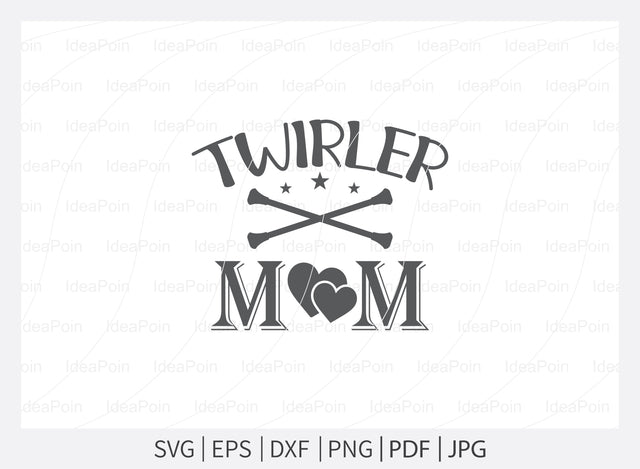 Twirler mom Svg, Baton SVG, Twirlers Design, Love twirl, Live Love Twirl, Baton and twirl cut files, Baton Gymnast svg, Twirlers SVG Dinvect 