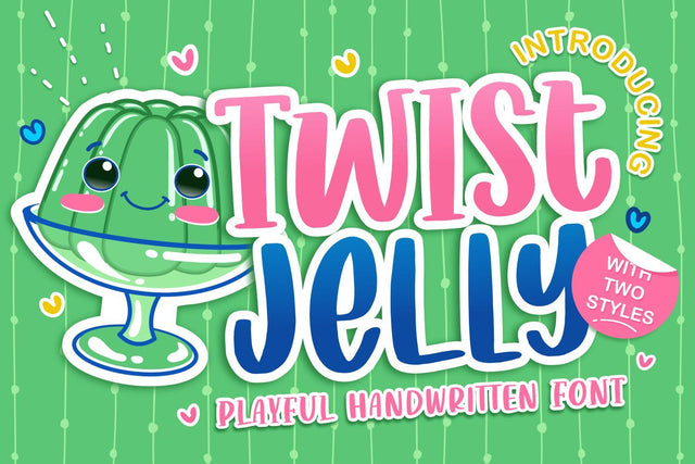 Twist Jelly Font Allouse.Studio 