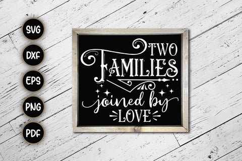 Two Families Joined By Love SVG Cut File SVG CraftLabSVG 