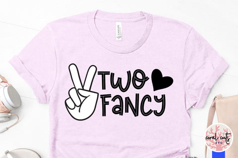 Two fancy - Birthday SVG EPS DXF PNG Cutting File SVG CoralCutsSVG 