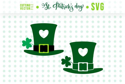 Two Leprechaun Hats - Cut Files for Crafters SVG VectorSVGdesign 