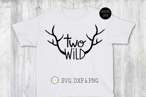 Two Wild Bundle SVG PNG DXF Second Birthday Cutting Files SVG The Honey Company 