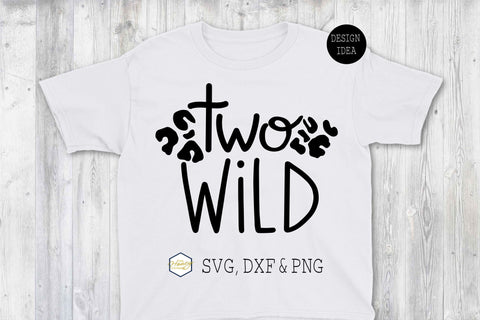 Two Wild Bundle SVG PNG DXF Second Birthday Cutting Files SVG The Honey Company 