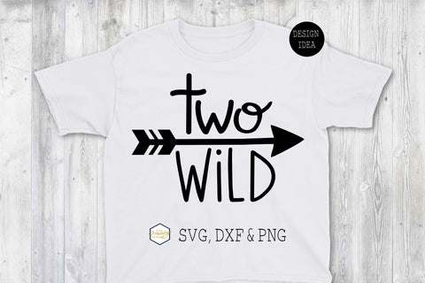 Two Wild Bundle SVG PNG DXF Second Birthday Cutting Files SVG The Honey Company 