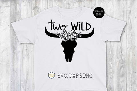 Two Wild Bundle SVG PNG DXF Second Birthday Cutting Files SVG The Honey Company 