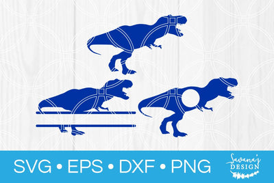 Tyrannosaurus Rex Dinosaur SVG SavanasDesign 