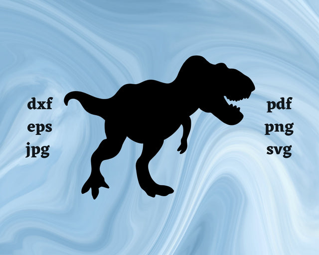 Tyrannosaurus Rex SVG Cut File SVG Northern Light SVG 