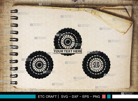 Tyre monogram, Tyre Silhouette, Tyre SVG Cut Files, Vehicle Tyre Svg, Tire Svg, Tyre Wheel Silhouette Bundle, SB00095 SVG ETC Craft 