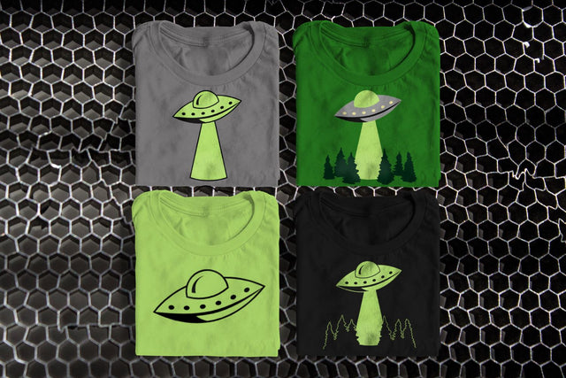 UFO Abduction SVG Designed by Geeks 