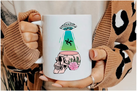UFO Skull Sublimation Sublimation Jagonath Roy 