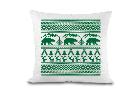 Ugly Christmas Ornament SVG, Nordic Pattern SVG Yuliya 