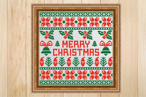 Ugly Christmas Sweater Design SVG SVG Yuliya 