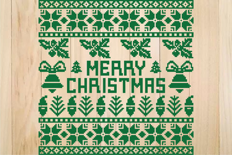 Ugly Christmas Sweater Design SVG SVG Yuliya 
