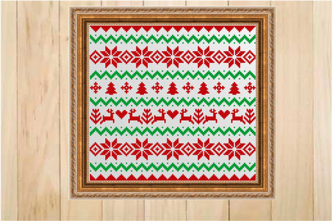 Ugly Christmas Sweater Ornament SVG Yuliya 