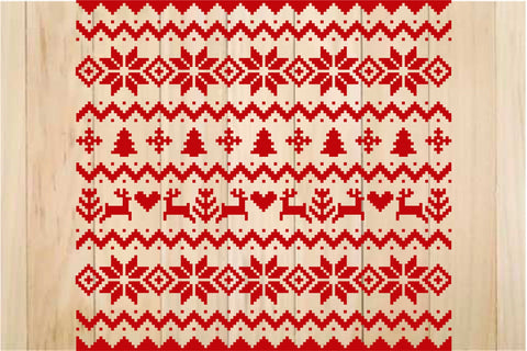 Ugly Christmas Sweater Ornament SVG Yuliya 