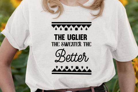 Ugly Christmas Sweater SVG Bundle SVG Regulrcrative 