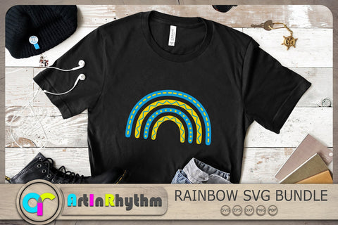 Ukraine Rainbow Svg, Ukraine Svg, Ukrain Svg Bundle, Rainbows Svg SVG Artinrhythm shop 
