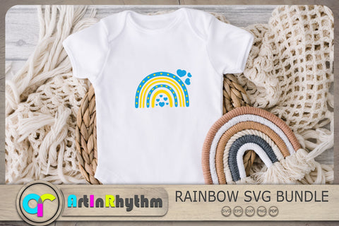 Ukraine Rainbow Svg, Ukraine Svg, Ukrain Svg Bundle, Rainbows Svg SVG Artinrhythm shop 