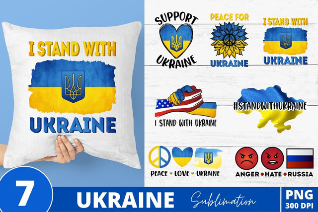 Ukraine Sublimation Bundle Sublimation SvgOcean 