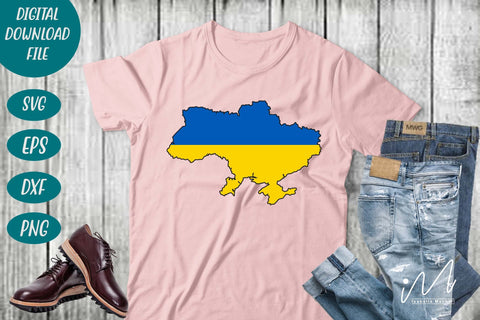 Ukraine svg bundle, Ukraine art craft, Ukraine map svg bundle, Ukraine map clipart bundle SVG Isabella Machell 