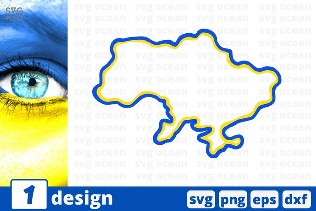 Ukraine SVG Cut File SVG SvgOcean 