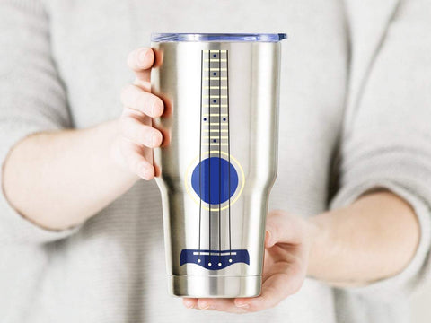 Ukulele svg for tumblers, guitar svg for tumblers, ukulele svg, guitar svg, acoustic guitar svg, music svg SVG CutLeafSvg 