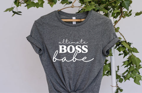 Ultimate Boss Babe SVG, Funny Boss Svg, Funny Svg, Sassy Business Mom Svg, Motivational SVG, Babe svg, Business Mom Svg, Mom Boss SVG SVG Fauz 