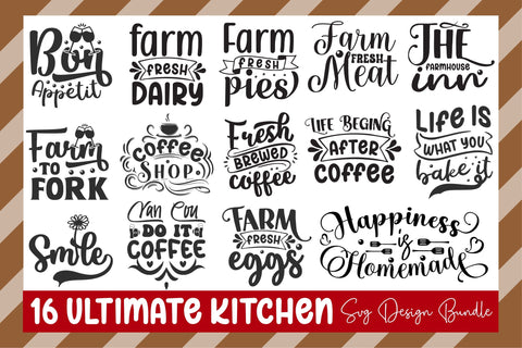 Ultimate Kitchen Svg Design Bundle SVG Rupkotha 