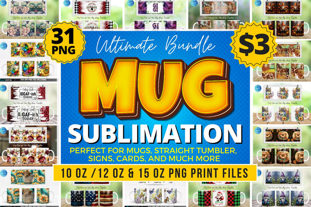 Ultimate Mug Sublimation Bundle Sublimation Regulrcrative 