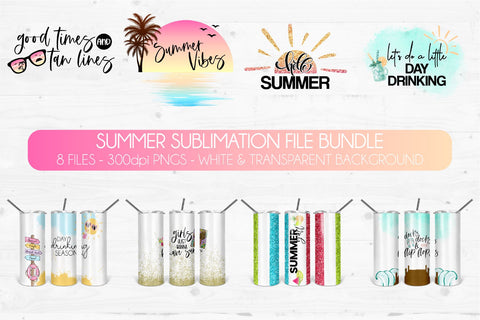 Ultimate Summer Sublimation Bundle Sublimation DIYxe Designs 