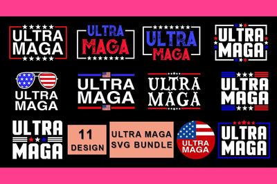 Ultra Maga SVG Bundle Cut File SVG Creativedesigntee 