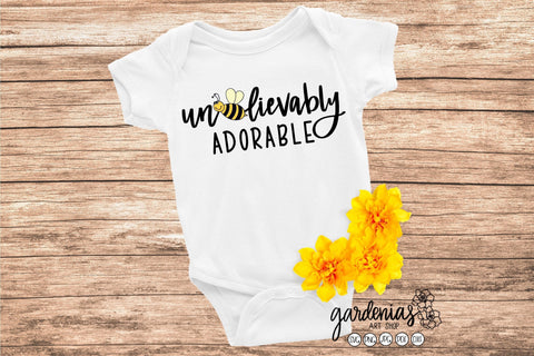 Unbeelievably Adorable SVG SVG Gardenias Art Shop 