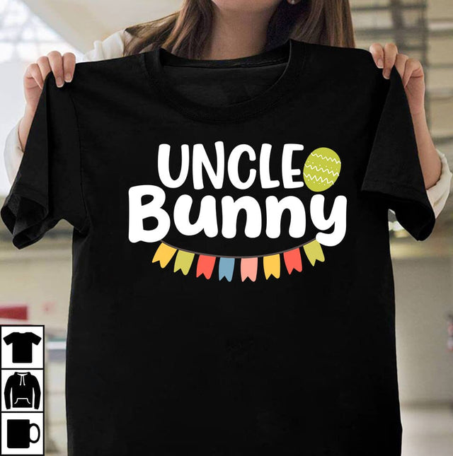 Uncle Bunny SVG Cut File SVG BlackCatsMedia 