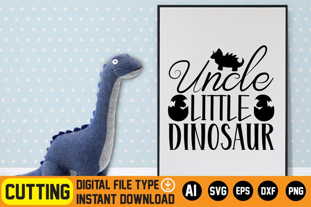 Uncle Little Dinosaur SVG CraftlabSvg29 