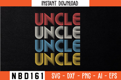 UNCLE Retro Design SVG Nbd161 