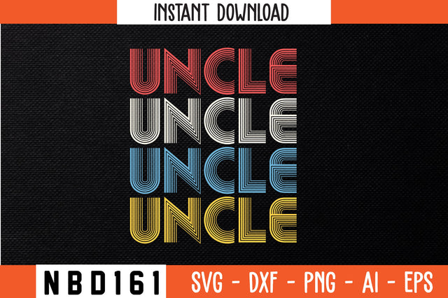 UNCLE Retro Design SVG Nbd161 
