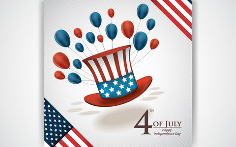 Uncle Sam 4th July Hat with Balloon SVG naemmiah021 