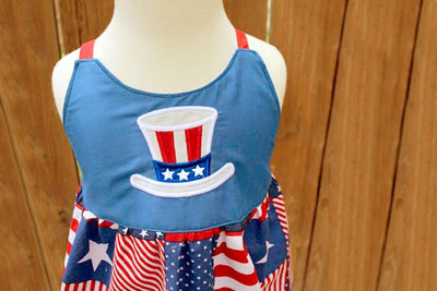 Uncle Sam Hat Applique Embroidery Embroidery/Applique Designed by Geeks 