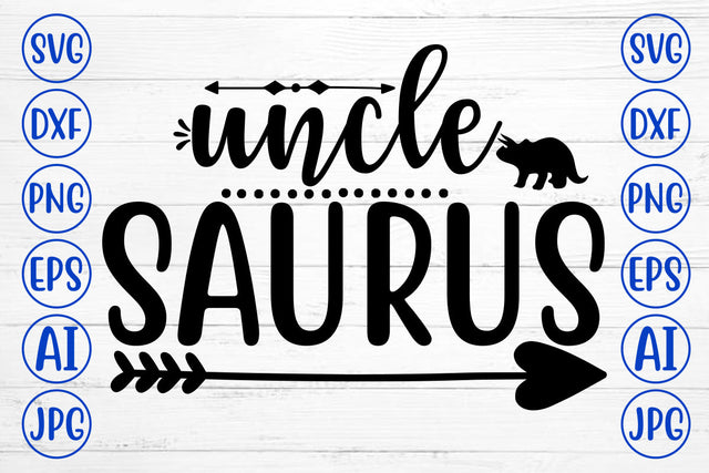 UNCLE SAURUS SVG SVG Syaman 