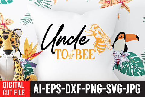Uncle To Bee SVG Cut File SVG BlackCatsMedia 