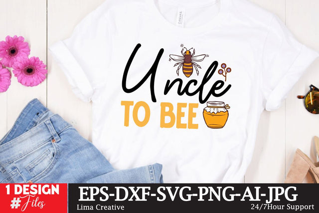 Uncle To Bee SVG Cute File SVG Insomnia Std 