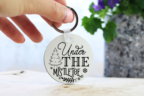 Under the mistletoe SVG Design SVG Regulrcrative 