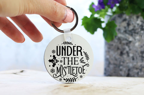Under the mistletoe SVG Design SVG Regulrcrative 