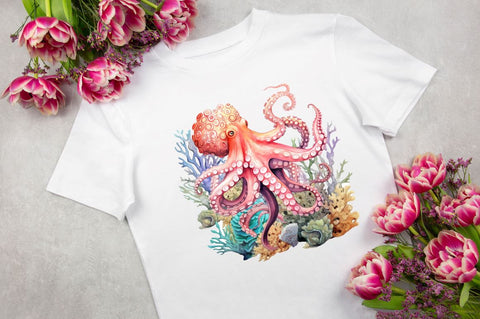 Under the Sea Clipart Bundle Sublimation Regulrcrative 