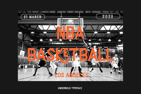 Underbold - Modern Display Font Font Masyafi Studio 