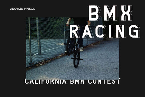 Underbold - Modern Display Font Font Masyafi Studio 