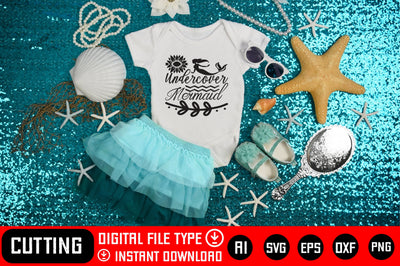 Undercover Mermaid SVG CraftlabSvg29 