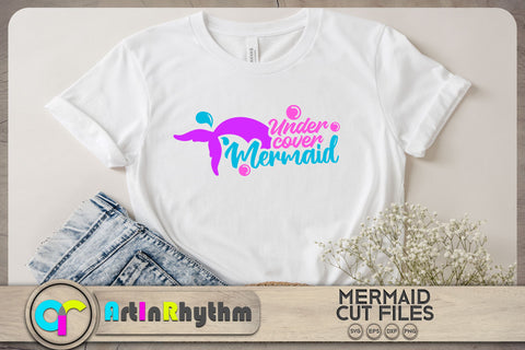 Undercover mermaid SVG SVG Artinrhythm shop 