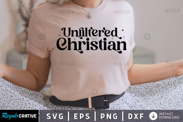 Unfiltered christian SVG SVG Regulrcrative 